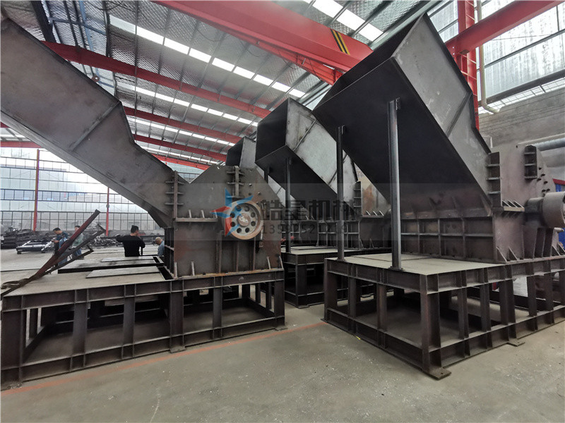 Real shot of 1600 metal crusher, scrap steel crusher, bridge breaking aluminum crushing and sorting equipment